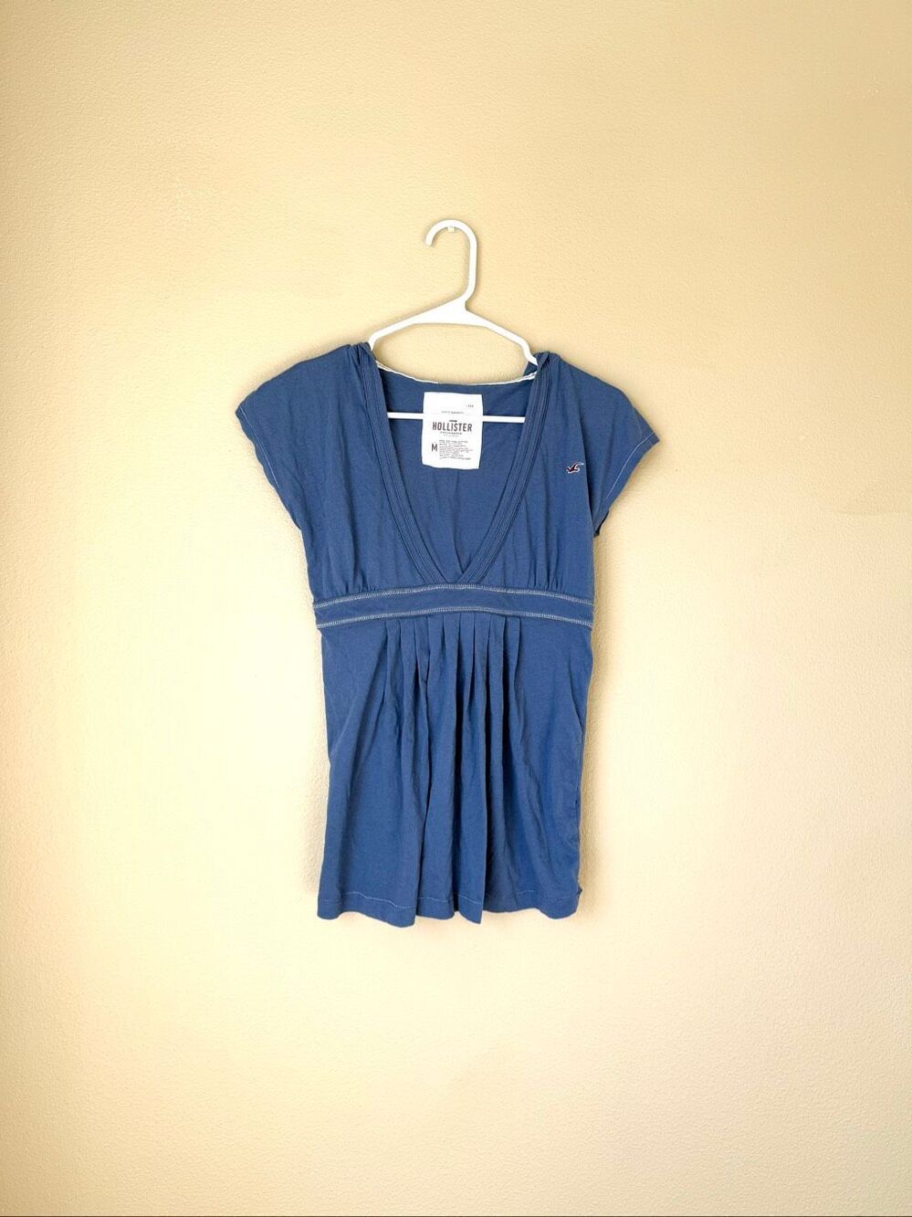 Y2K Hollister Babydoll Hooded Top